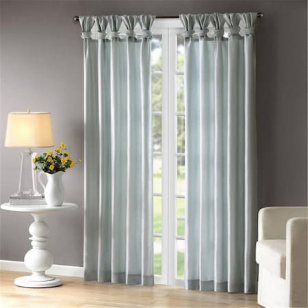 Madison Park Emilia Window Curtain, Blue WIN40-121